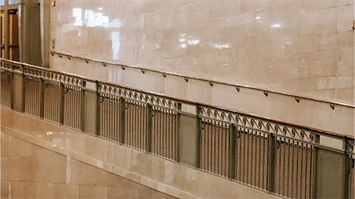 Decorative concrete ADA ramps